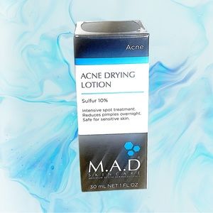 M.A.D SKINCARE Acne Drying Lotion 10% NIB 30 ml
